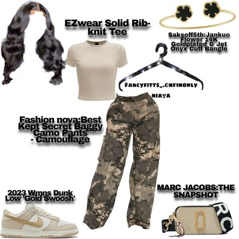 Camouflage Outfits For Women, Outfits For Big Men, Outfit For Black Women, Cute Highschool Outfits, Casual Date Outfit, Teen Swag, Camouflage Outfits, Teen Swag Outfits, High Fashion Outfits