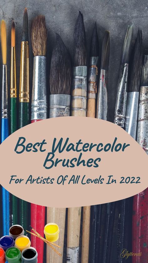 Watercolor Paints To Buy, Watercolor Paint Brushes, Watercolor Accessories, Best Watercolor Paints, Learning Watercolor, Watercolour Brushes, Manga Portrait, Best Watercolor Brushes, Watercolor Painting For Beginners