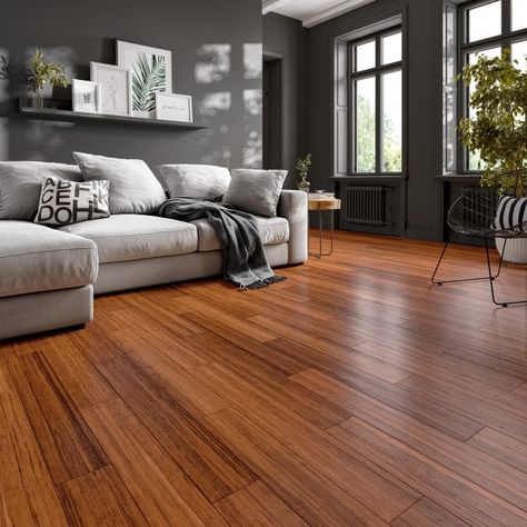 Liberty Classic Carbonised Strand Woven Bamboo Flooring | Leader Floors Acacia Wood Flooring, Bamboo Wood Flooring, Best Bathroom Flooring, Living Room Wood Floor, Cleaning Wood Floors, Walnut Floors, Real Wood Floors, Vinyl Floors, Oak Wood Floors