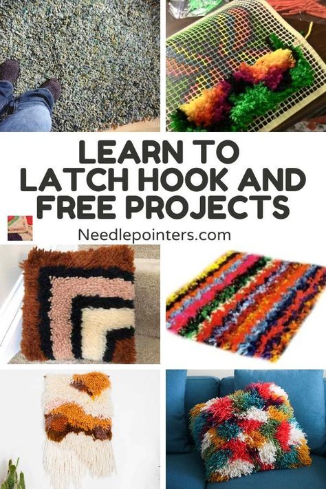 Free Latch Hook Patterns, Latch Hook Rugs Patterns Free, Rug Hooking Patterns Free, Hooking Rugs, Homemade Rugs, Rya Rug, Latch Hook Rug Kits, Rug Tutorial, Finding A Hobby