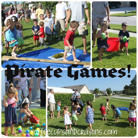 Pirate Birthday Party Games, Pirate Party Games, Pirate Week, Kindness For Kids, Pirate Themed Birthday Party, Pirate Activities, Pirate Themed Birthday, Pirate Party Ideas, Pirates Party