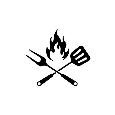 Grill Logo Design, Grill Icon, Grill Logo, Bbq Grill Design, Bbq Tools, Grill Design, Free Clip Art, Bbq Grill, Free Svg