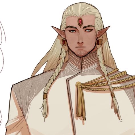 High Elf Character Design, Elf Dnd Character Male, Dnd Elf Male, Elf Male Character Design, Male Aasimar, High Elf Art, Dnd High Elf, High Elf Dnd, Elf Oc Male