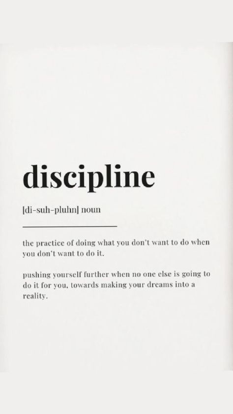 Self Discipline Aesthetic Wallpaper, Motivational Quotes Discipline, Embrace Discipline Wallpaper, Self Discipline Wallpaper, 2024 Vision Board Discipline, Discipline Quotes Motivation, Discipline Meaning, Learning Discipline, Discipline Poster