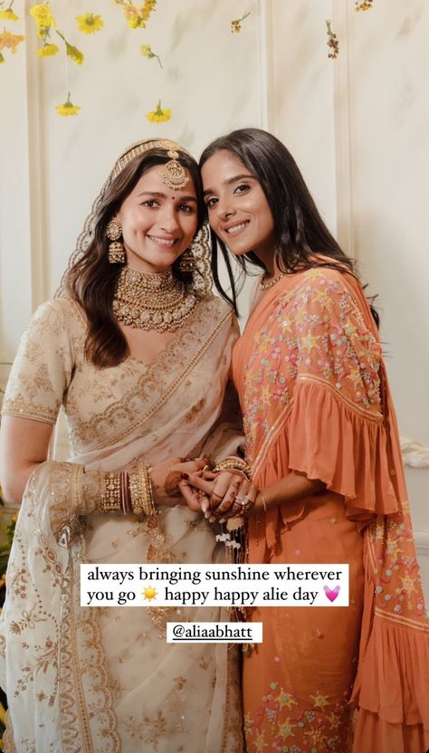 Bestie Marriage Wishes, Best Friend Wedding Instagram Story, Bestie Engagement Caption, Bestie Engagement Wishes, Engagement Captions For Sister, Best Friend Bride Quotes, Lehnga Captions Instagram, Best Friend Wedding Captions, Captions For Bride Pictures