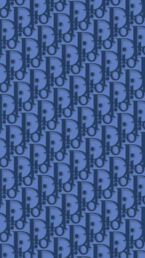 Blue Dior Wallpapers, Dior Print Pattern, Image Dior, Dior Background, Designer Wallpaper Iphone, Christian Dior Wallpaper, Dior Wallpapers, Dior Wallpaper, Wallpaper Edgy