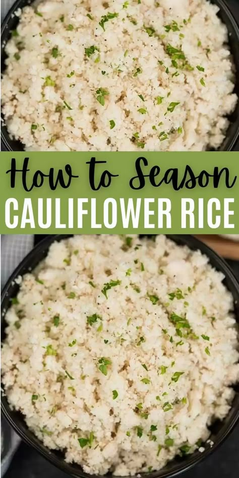 Cauliflower Rice Recipes Healthy, Rice Recipes Healthy, Make Cauliflower Rice, Healthy Rice Recipes, Rice Cauliflower, Low Carb Side Dish, How To Make Cauliflower, Easy Low Carb Recipes, Carb Sides