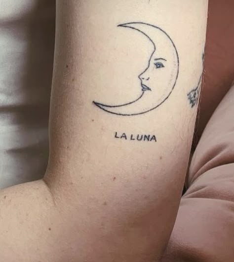 Luna Tattoo, Hope Tattoo, Z Tattoo, Cute Tats, Tattoos Inspo, Thigh Tattoos Women, Classy Tattoos, Dainty Tattoos, Dream Tattoos