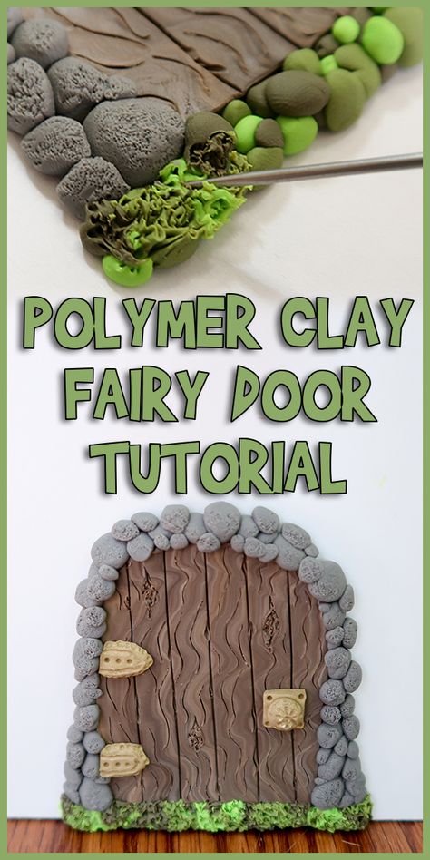 Polymer Clay Fairy Door Tutorial | Woo! Jr. Kids Activities