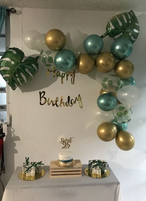 50 Birthday Signs, Birthday Deco Ideas At Home, Simple Ballons Decoration At Home Party, Simple Bday Decoration Ideas, Birthday Simple Decorations At Home, Simple Ballons Decor, Birthday Themes At Home, Bday Decorations At Home, Decoration Ideas Party Birthday At Home