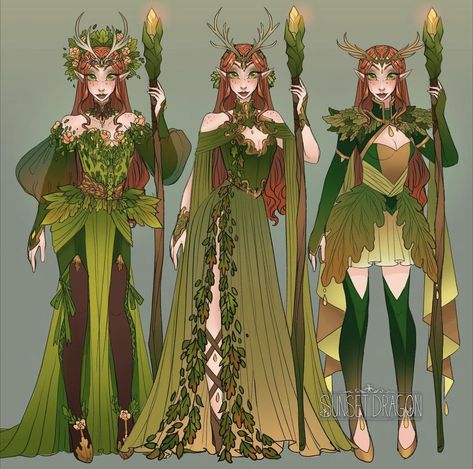 _Sunsetdragon_ on Instagram Sunset Dragon, Elf Forest, Fair Costume, Forest Kingdom, Well Art, Elf Cosplay, Art The Clown, Elements Earth, Fair Outfits