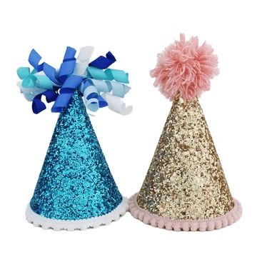 Dog Party Hats – Olive & S 2 Birthday Party Themes, Jennie Birthday, Dog Birthday Ideas, Mini Party Hats, Cat Dog Costume, Party Animal Birthday, Suncatchers Diy, Dog Party Hat, Dog Birthday Hat