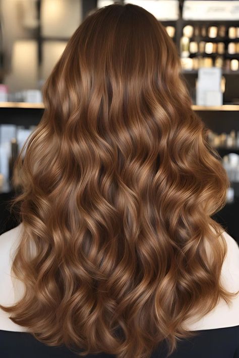 Foam Hair Dye, Warm Brown Hair Color, Caramel Blonde Hair, Golden Brown Hair Color, Warm Brown Hair, Golden Brown Hair, Mushroom Brown, Beige Hair, Honey Brown Hair