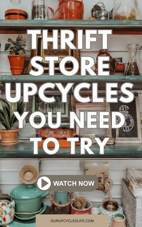 Embark on a creative journey as we unveil the art of turning ordinary thrift store finds into extraordinary treasures through the magic of upcycling. Discover the joy of repurposing and breathe new life into forgotten items. Transform your space with unique, budget-friendly decor that tells a story. Let's unlock the potential in every piece and turn trash into timeless treasures! Upcycle Thrift Store Finds, Thrift Store Makeover Ideas, Trash To Treasure Ideas, Upcycled Thrift, Upcycle Home, Flea Market Flips, Thrift Store Upcycle, Thrift Store Makeover, Thrift Store Diy