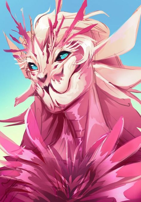 Pink alien Unseelie Fae Character Design, Mantis Humanoid, Alien Creatures Humanoid, Mantis Character Design, Hot Alien Male Art, Mantis Oc, Character Design Alien, Humanoid Alien Concept Art, Alien Species Concept Art