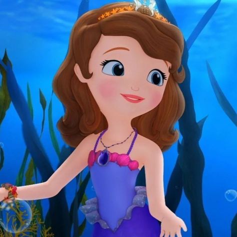 Sofia Mermaid, Mermaid Kingdom, Sofia The First Characters, Girls Bedroom Themes, Sofia Princess, Sophia The First, Disney Princess Sofia, Princess Sofia The First, Disney Jr