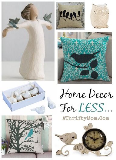 Bird Decorating Ideas, Bird Bedroom, Birds Theme, Theme Bedroom, Chic Coffee Table, European Home Decor, Kitchen Decor Themes, Shabby Chic Bedrooms, Bird Theme