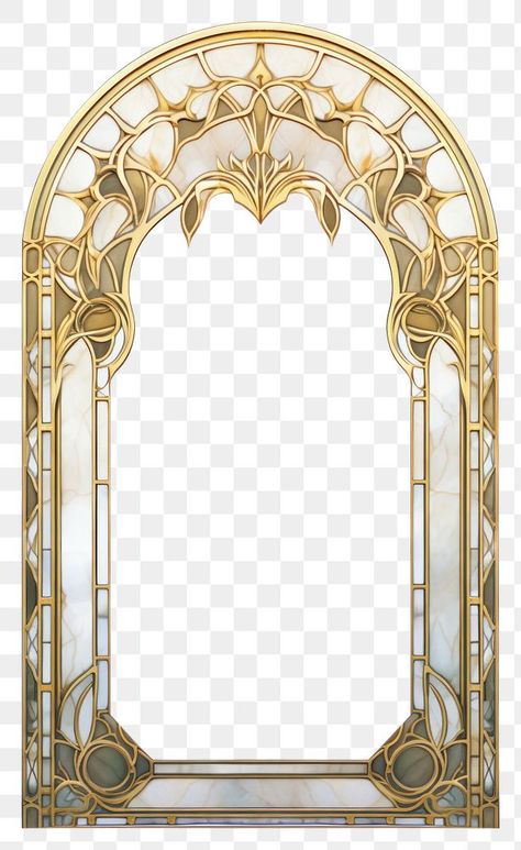 Gold White Background, Aesthetic Frame, Arch Art, Art Deco Elements, Nouveau Architecture, Wedding Card Frames, Digital Invitations Wedding, Art Nouveau Architecture, Png Aesthetic