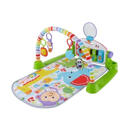 Fisher-Price Deluxe Kick & Play Piano Gym, Green Baby Items For Sale, Fisher Price Baby, Baby Kicking, Play Piano, Activity Mat, Fisher Price Toys, Newborn Toys, Play Gym, Piano Keys