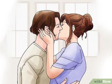 How to Kiss Passionately: 13 Steps (with Pictures) - wikiHow First Kiss Ideas Couple, Kissing Technique Cards, How Can I Kiss Someone, How To Give Him Butterflies By Kiss, How To Be A Better Kisser Tips Kiss, How To Do Lip Kissing, How To Make Out Step By Step, How To Kisses Tutorial, How To Be A Better Kisser