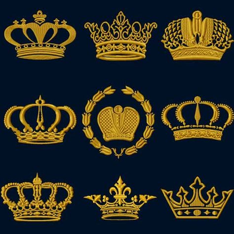 Crowns 9 machine embroidery designs set. All formats. #crowndesigns #crownembroidery #regaldesigns #royalembroiderydesigns #royaldesigns #aff 49ers Pictures, Personalized Robes, V Logo Design, Long Robes, Custom Robes, Plus Size Robes, Bath Robes, Personalized Robe, Embroidery Design Sets