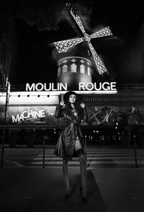 The Moulin Rouge :: Paris Moulin Rouge Paris, Paris Cafe, Living In Paris, Makes You Beautiful, Day 6, Your Smile, Star Ring, Leica, Comedians