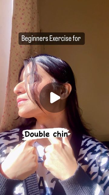 THEBLOGISTA on Instagram: "Double chin exercise for beginners. Do this exercise daily and see the best results in a week.🤌🏻  #facialexercise #faceyoga #faceworkout #faceexercise #doublechin #healthylifestyle #shapeyourface #selfcare #motivation #instatips" Exercises For Face Shape, Double Chin Exercises For Women, Reduce Double Chin In A Week, Neck And Chin Exercises, Chin Workout Face Exercises, Chin Exercises Double, Face Workout Exercises Double Chin, How To Get Rid Of Chubby Cheeks Fast, Face Yoga Exercises Video