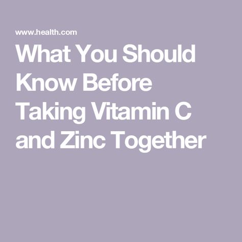 What You Should Know Before Taking Vitamin C and Zinc Together How To Take Zinc Supplements, Zinc Supplements, Vitamin C And Zinc, Boost Your Immune System, Immune Health, Health Conditions, Vitamins & Supplements, Pharmacist, Nutritional Supplements