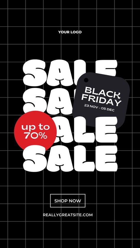 This retro-style Black Friday Sale design is perfect for your promotional content on social media. Add your own text and images, change the colors and fonts, or replace them with your own designs. Keywords: Black Friday, Sale, Promotional, Business, Company, Marketing, Ad, Advertising, Engaging, Discount, Graphic Design, Template Discount Graphic, Black Friday Sale Ads, Black Friday Graphic, Black Friday Sale Design, Instagram Banners, Black Friday Email, Black Friday Marketing, Black Friday Campaign, Black Friday Design