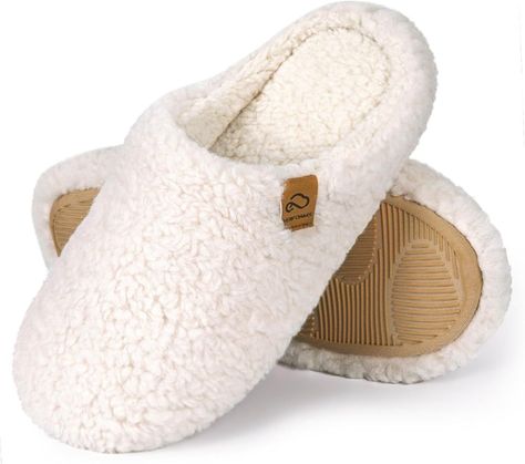 EverFoams Womens Slip On Home Slippers Soft Memory Foam House Slippers for Ladies Indoor | Amazon (US) Slippers For Ladies, Foam House, Bedroom Slippers, Ballerina Slippers, Cute Slippers, Comfortable Slippers, Home Slippers, Fuzzy Slippers, House Shoes