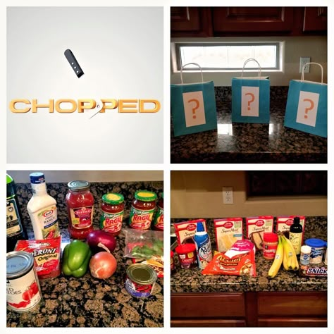 Chopped ‘Cooking Themed’ Party. Chopped Party, Chopped Challenge, Chopped Junior, Kids Cooking Party, Store Bought Frosting, Cooking Party, Cooking Contest, Yw Activities, Young Women Ideas