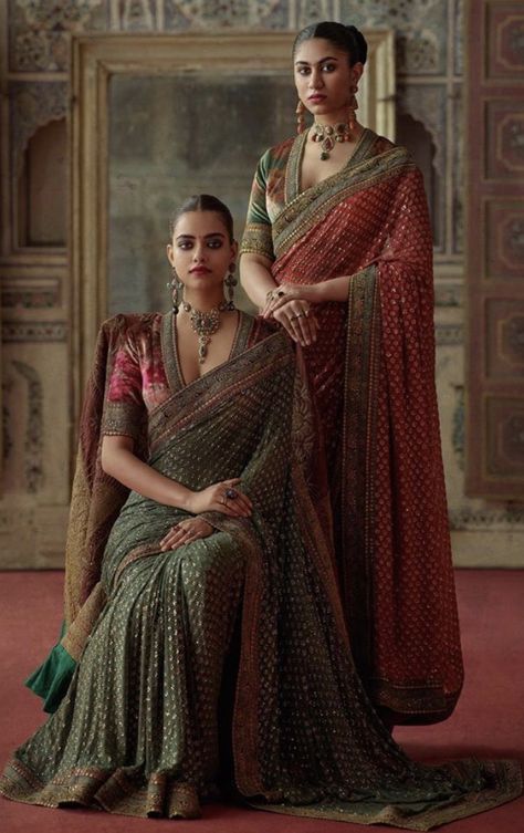 Destination Wedding Outfits, Sabyasachi Bridal, Sabyasachi Sarees, Designer Sarees Wedding, Indian Sari Dress, Wedding Lehengas, Bridal Lehenga Collection, Indian Saree Blouses Designs, Indian Fashion Saree