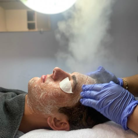 Liz Skincare Miami Skin Clinic on Instagram: “What is a men's facial? Men's facials are a lot like women's facials but are formulated to the unique needs of men's skin. They usually…” Men Spa, Skin Care Center, Peeling Facial, Forehead Acne, Esthetician Marketing, Mens Facial, Skin Aesthetics, Razor Burn, Facial Skincare