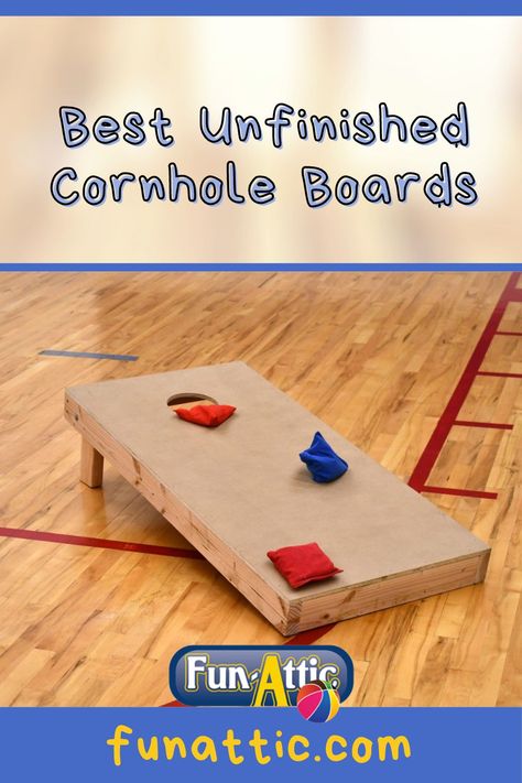 Some boards may require very little work to prepare them, while others may require extra preparation, but no matter how much, or how little work you want to do, you can find the boards that are right for you.The following is a list of the 5 best unfinished cornhole boards for you to consider. Diy Cornhole Bags, Outdoor Games Diy, Outdoor Games For Preschoolers, Outdoor Game Ideas, Group Game Ideas, Diy Outdoor Games, Cornhole Rules, Make Cornhole Boards, Games To Play Outside