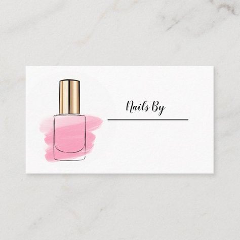 Instagram Nail Page Names, Instagram Nail Page Ideas, Nail Logos Ideas, Nail Salon Business Cards, Nail Salon Business, Nails Business, Nails Logo, Art Business Cards, Business Nails