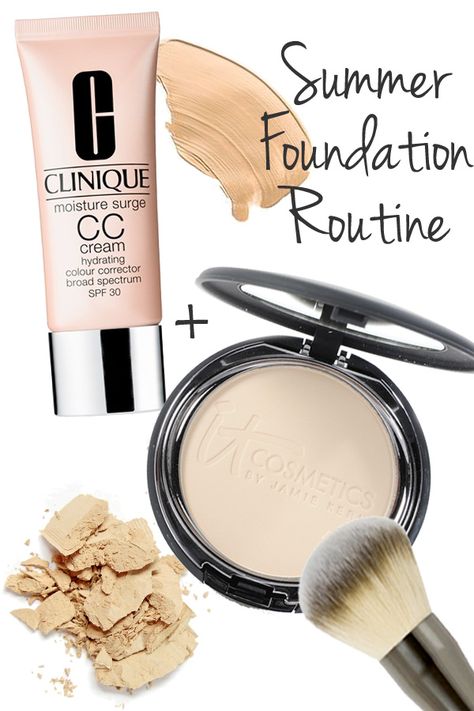 Foundation + Powder for Summer | Beautiful Makeup Search Easy Summer Makeup, Summer Makeup Routine, Summer Foundation, Makeup Boutique, Foundation Routine, Beauty Make-up, Sweet Summertime, Translucent Powder, Foundation Powder