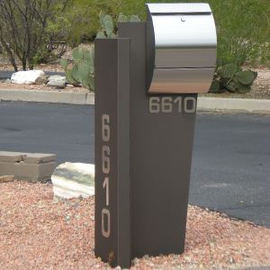 Welcome to The Mailbox Doctor Mail Boxes Ideas, Postbox Ideas, Contemporary Mailbox, Mailboxes Ideas, Modern Industrial Minimalist, Modern Mailbox Design, Modern Mailboxes, Stone Mailbox, Mid Century Modern Mailbox