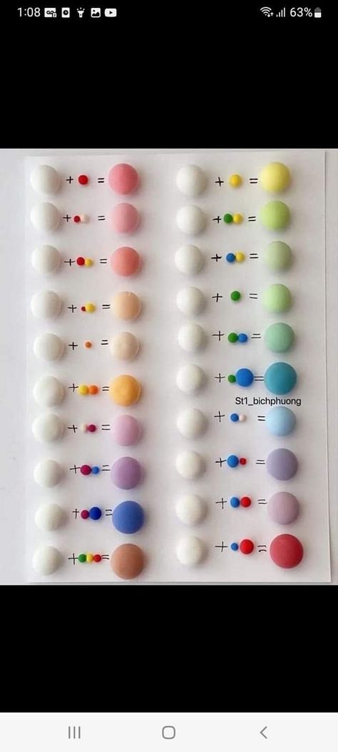 Fondant Color Mixing Chart, Pastel Color Mixing Guide, Color Mixing Chart Acrylic, Color Mixing Guide, Mixing Paint Colors, Paint Charts, Creative School Project Ideas, Butterfly Art Painting, Color Mixing Chart