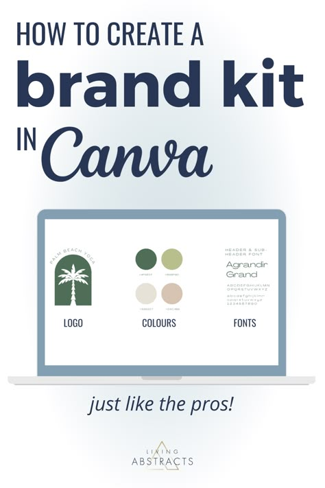 Create a professional, custom brand kit in Canva with logos, fonts, colors, and more—all in just 5 How To Create A Brand Logo, Free Canva Branding Kit, How To Create A Logo In Canva, How To Create Canva Templates, Canva For Business, Canva For Small Business, Canva Logo Template, Canva Graphic Design Ideas, Brand Kit Templates Canva