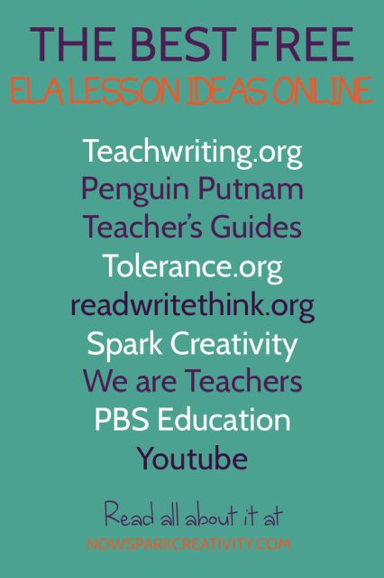 Teachers, check out this guide to free English Language Arts web resources for middle and high school students. In it I’ll share the very best websites I’ve found for creative free lesson plans and classroom strategies. English Classroom Decor, Teaching Tolerance, Ela Lesson Plans, Creative Lesson Plans, Classroom Strategies, We Are Teachers, Ela Classroom, Ela Teacher, Creative Curriculum