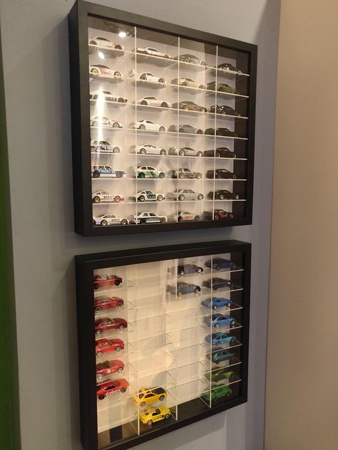 Hot Wheels Storage Display, Ikea Sannahed, Hot Wheels Cars Display, Matchbox Cars Display, Toy Car Display, Hot Wheels Wall, Hot Wheels Display Case, Diecast Cars Display, Hot Wheels Storage