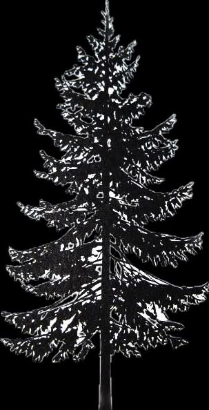 Moss Tree Tattoo, Tattoo Forest Arm, Tree Outline Silhouettes, Spruce Drawing, Spruce Tree Tattoo, Pine Tree Outline, Cedar Tree Tattoo, Pine Tree Stencil, Forest Tattoo Design