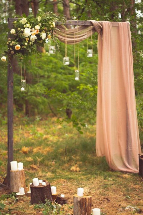 Wedding Outside, Wedding Arch Rustic, Rustic Wedding Decorations, Bohemian Outdoor, Bohemian Wedding Decorations, Wedding Ceremony Arch, Rustic Romance, בר מצווה, Boho Wedding Decorations