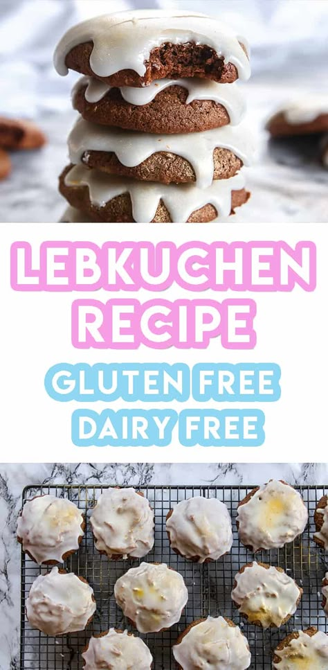 My Gluten Free Lebkuchen Recipe (dairy free, low FODMAP) Gluten Free High Tea, Lebkuchen Recipe, Healthy Puddings, Gluten Free Christmas Recipes, Gluten Free Paleo Recipes, Fod Map, Gf Cookies, Gluten Free Christmas, Gluten Free Bakery