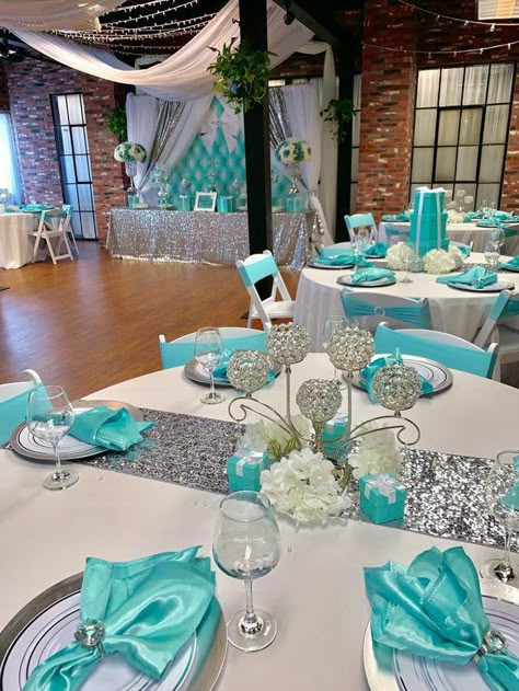 Blue orchid centerpieces