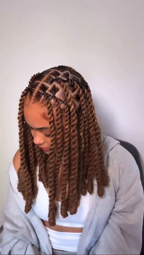 Invisible Locs On Locs, Locs Ideas Black Women, Medium Invisible Locs, Invincible Locs, Brown Invisible Locs, Ginger Invisible Locs, 2 Stand Twist Locs, Invisible Locs With Color, Invisible Locks Hairstyle