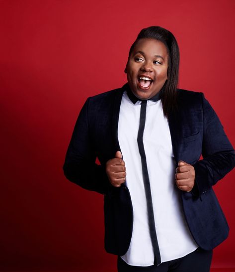 Alex Newell, Gender Nonconforming, Naya Rivera, Four Eyes, Glee Cast, Church Outfits, Gender Envy, Slushies, Teenage Dream