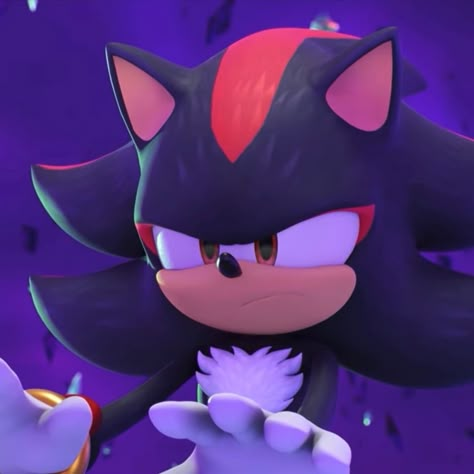 Sonic Sonic Prime Shadow, Sonic Pfps, Shadow And Sonic, Love Shadow, Sonic Prime, Shadow Sonic, Baby Hedgehog, Sonic Heroes, Sonic Shadow