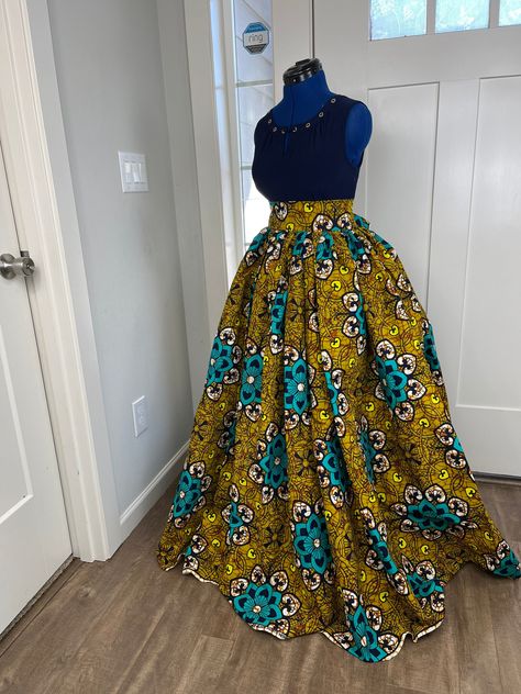 Excited to share this item from my #etsy shop: Full flare maxi skirt/ African full flare maxi skirt/African women plus size skirt/Skater skirt/Circle Skirt/Ankara skirt/long skirt/Boho sk Ankara Skirt Styles High Waist Kitenge, Chitenge Skirts High Waist Long, African Long Skirts High Waist, Ankara Circle Skirt, African Maxi Dress Ankara Plus Size, Flared Skirts High Waisted, Ankara Long Skirts High Waist, Long Ankara Skirts Designs, Ankara Flay Skirt And Crop Top