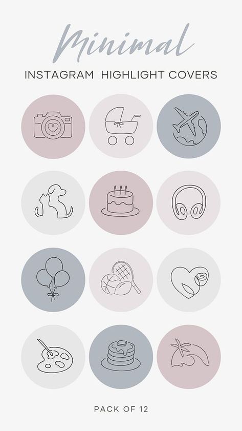 Minimal Instagram story highlight cover template | premium image by rawpixel.com / Aew Instagram Hights Cover Aesthetic, Icon Cover Highlight Instagram, Icons For Highlights In Instagram, Ig Highlight Icons Pastel, Insta Story Covers Icons, Instagram Highlight Covers Line Art, Icon For Instagram Highlight, Art Instagram Highlight Cover, Highlights Icones Instagram